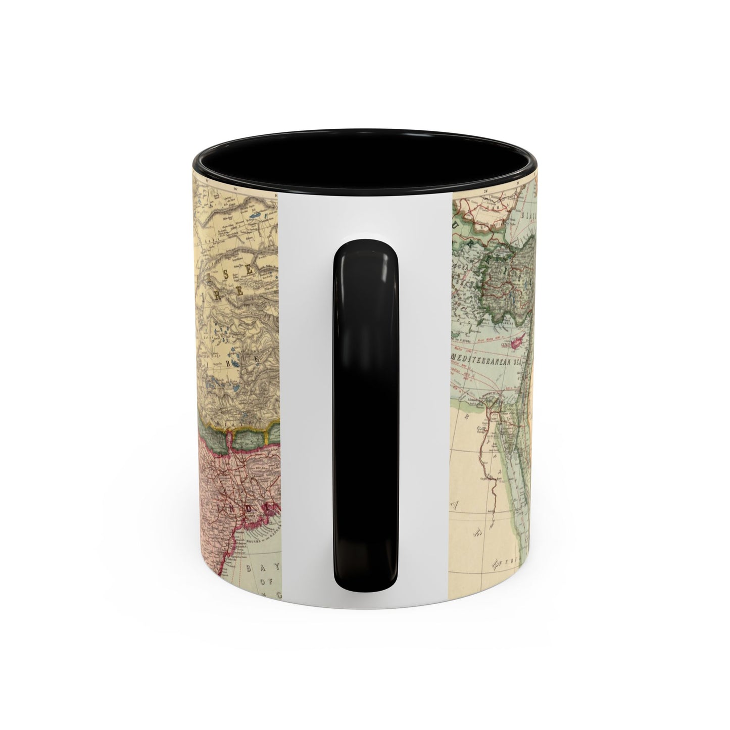 Map of Iran Ceramic Mug