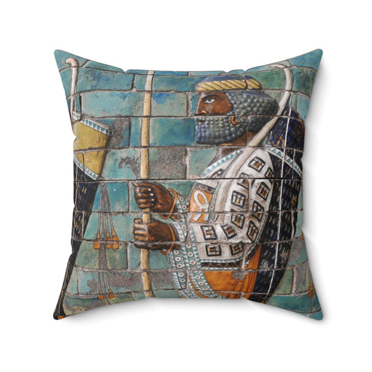 Immortals of Persepolis Decorative Pillow
