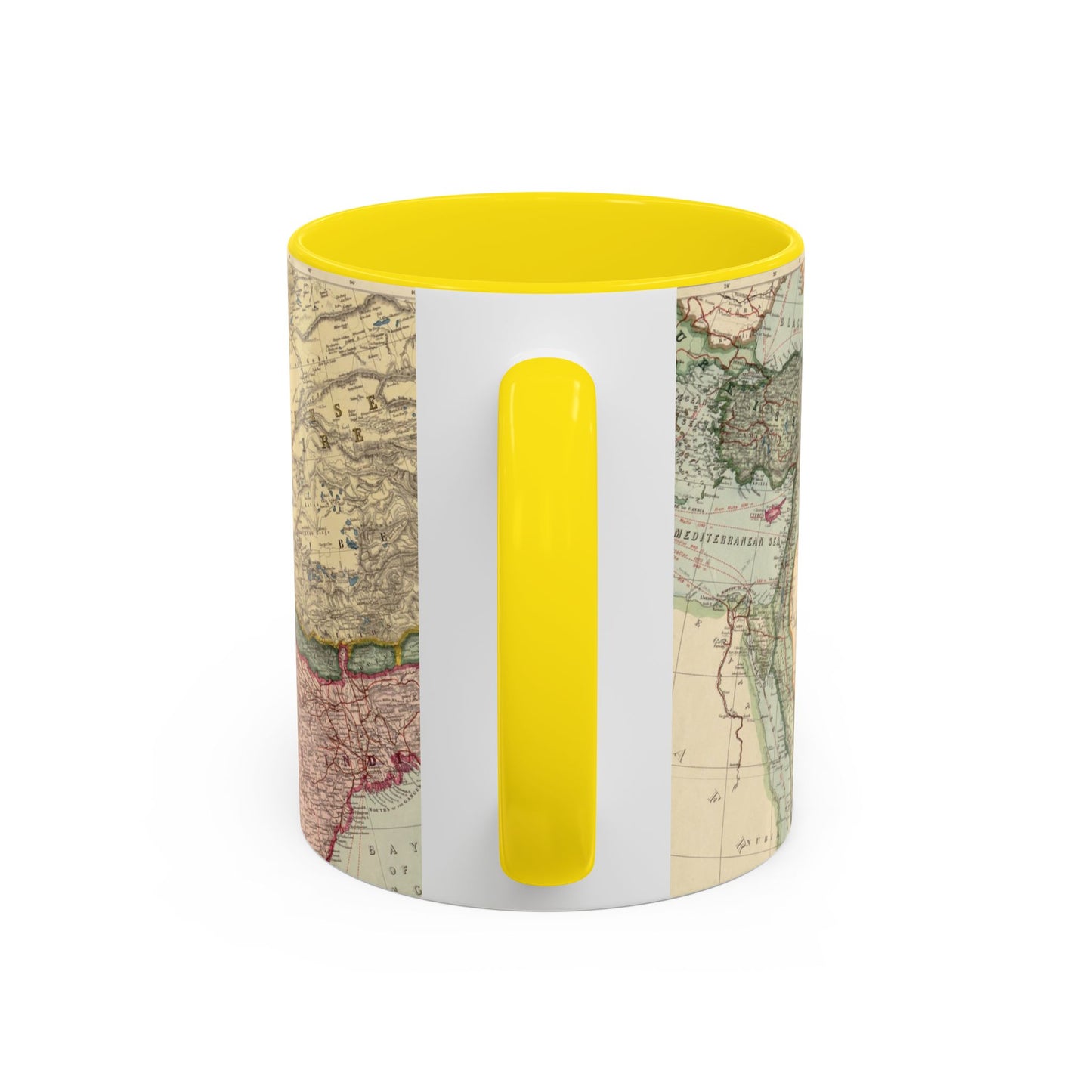 Map of Iran Ceramic Mug