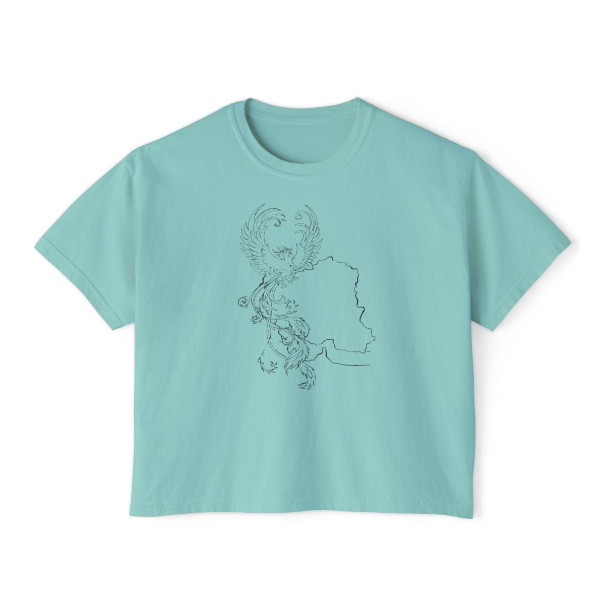 Simorgh and Iran Women's Boxy T-shirt