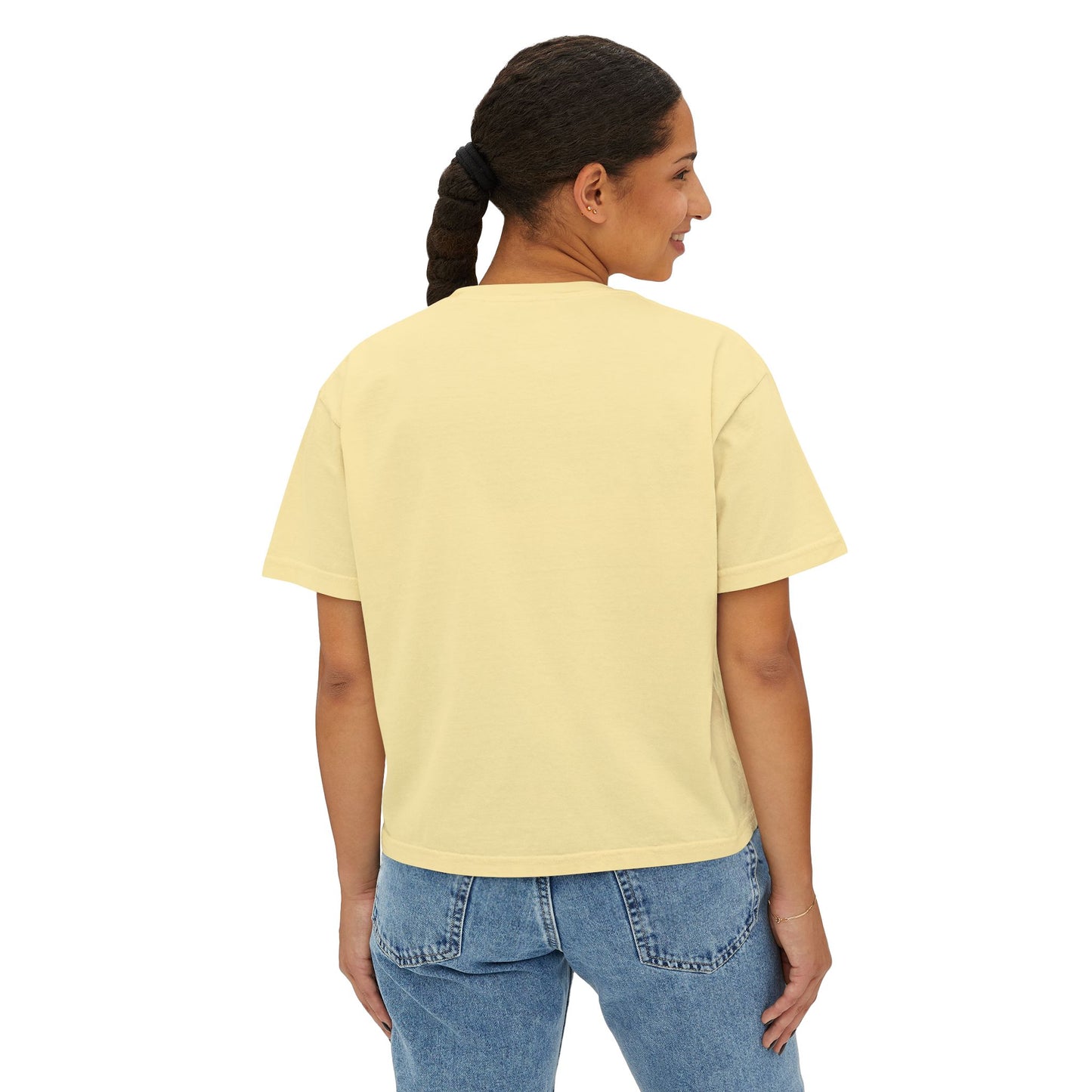 Persian Calligraphy Women's Boxy Tee