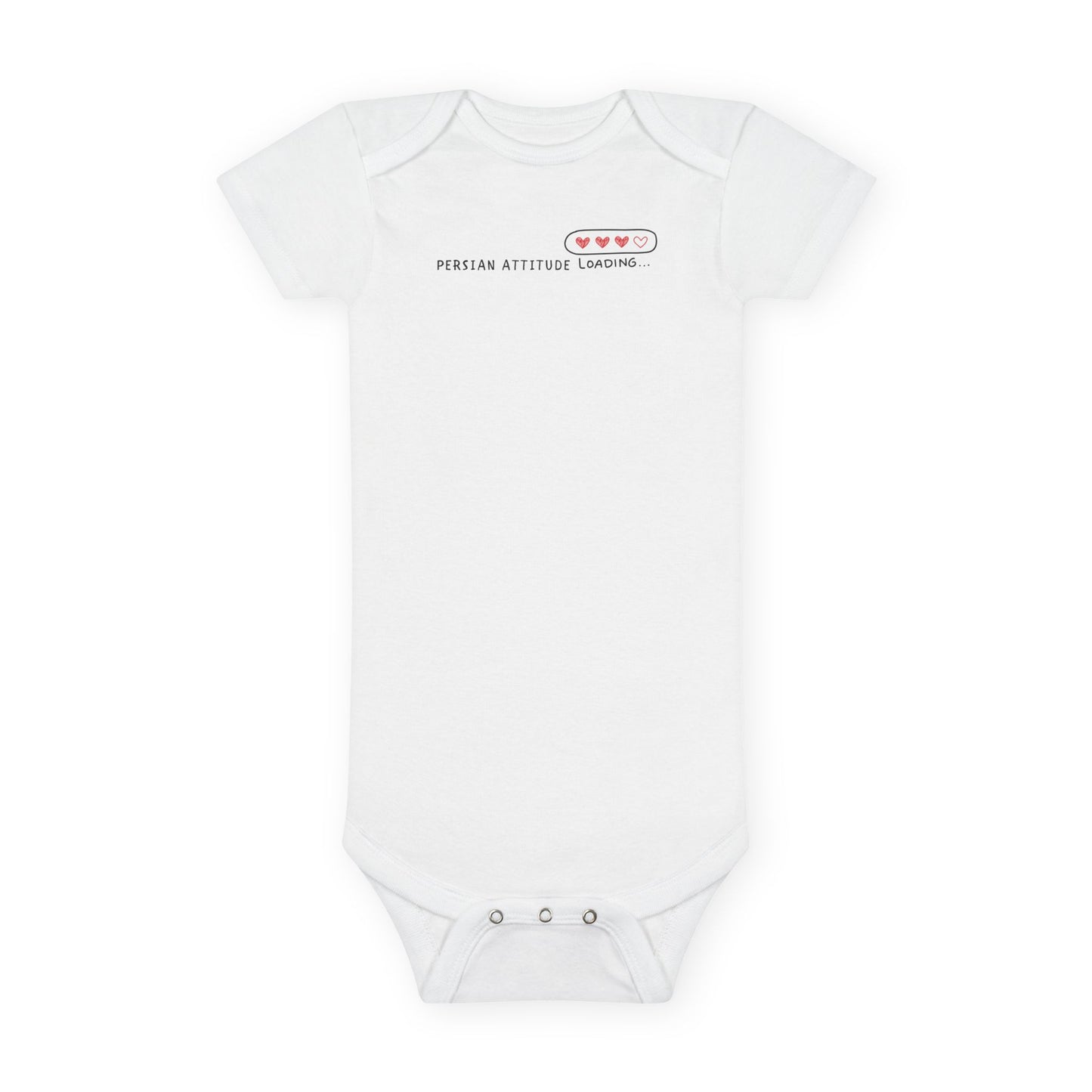 Persian Attitude Loading | Baby Short Sleeve Onesie®