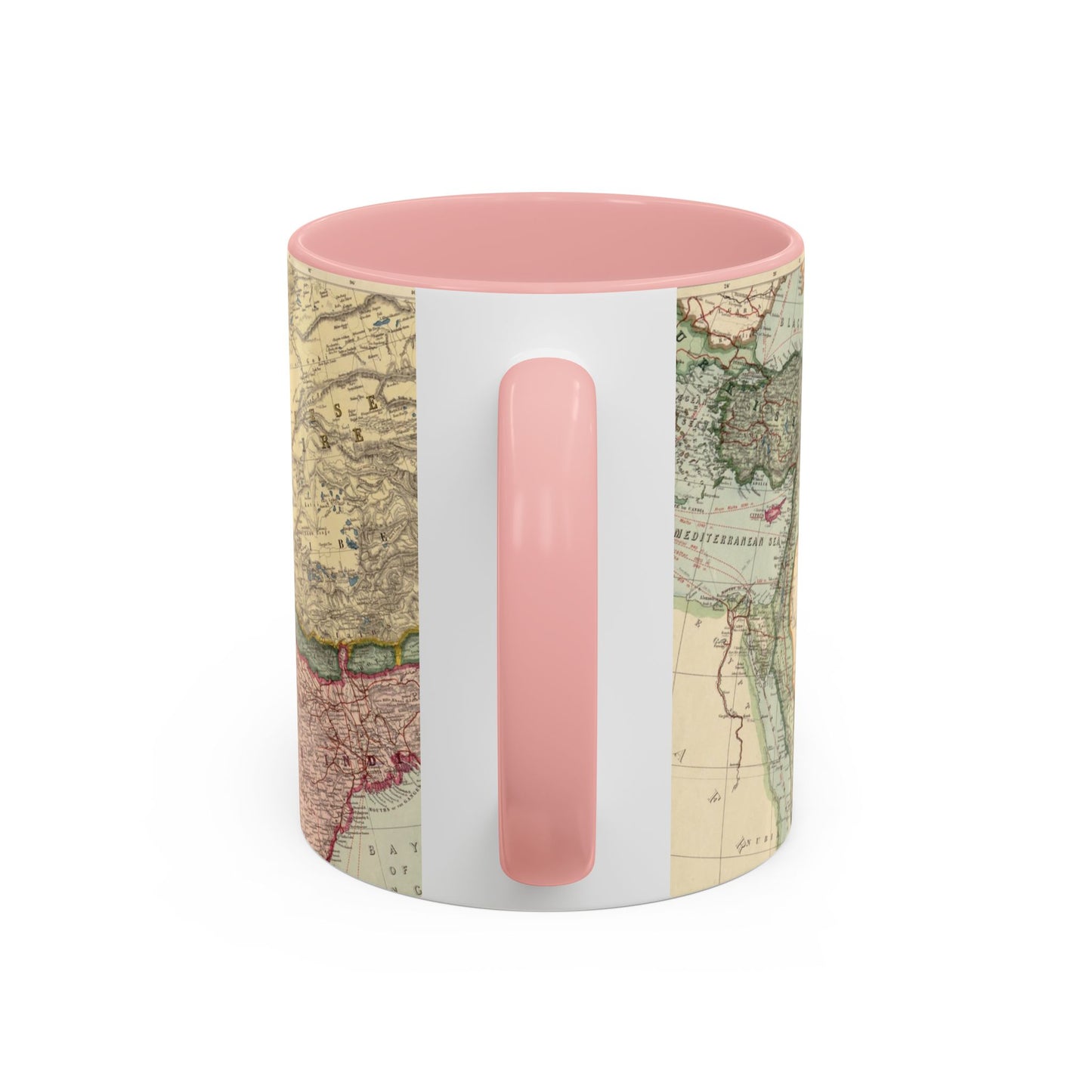 Map of Iran Ceramic Mug