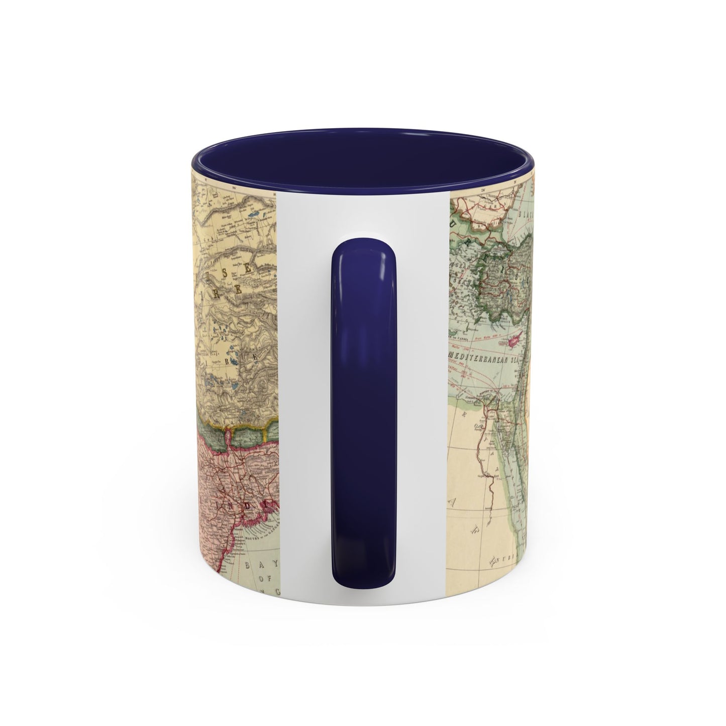 Map of Iran Ceramic Mug