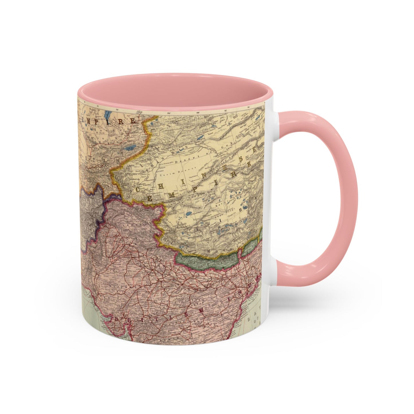 Map of Iran Ceramic Mug