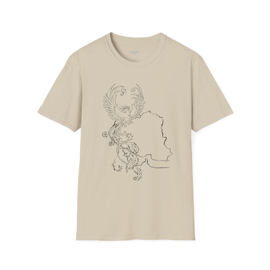 Iran and Simorgh Unisex T-shirt