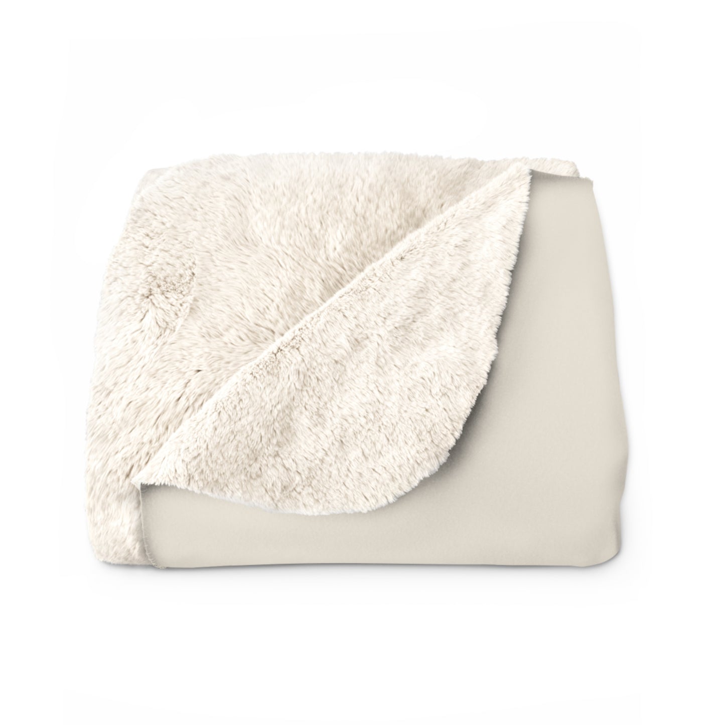 Persian Calligraphy Sherpa Blanket