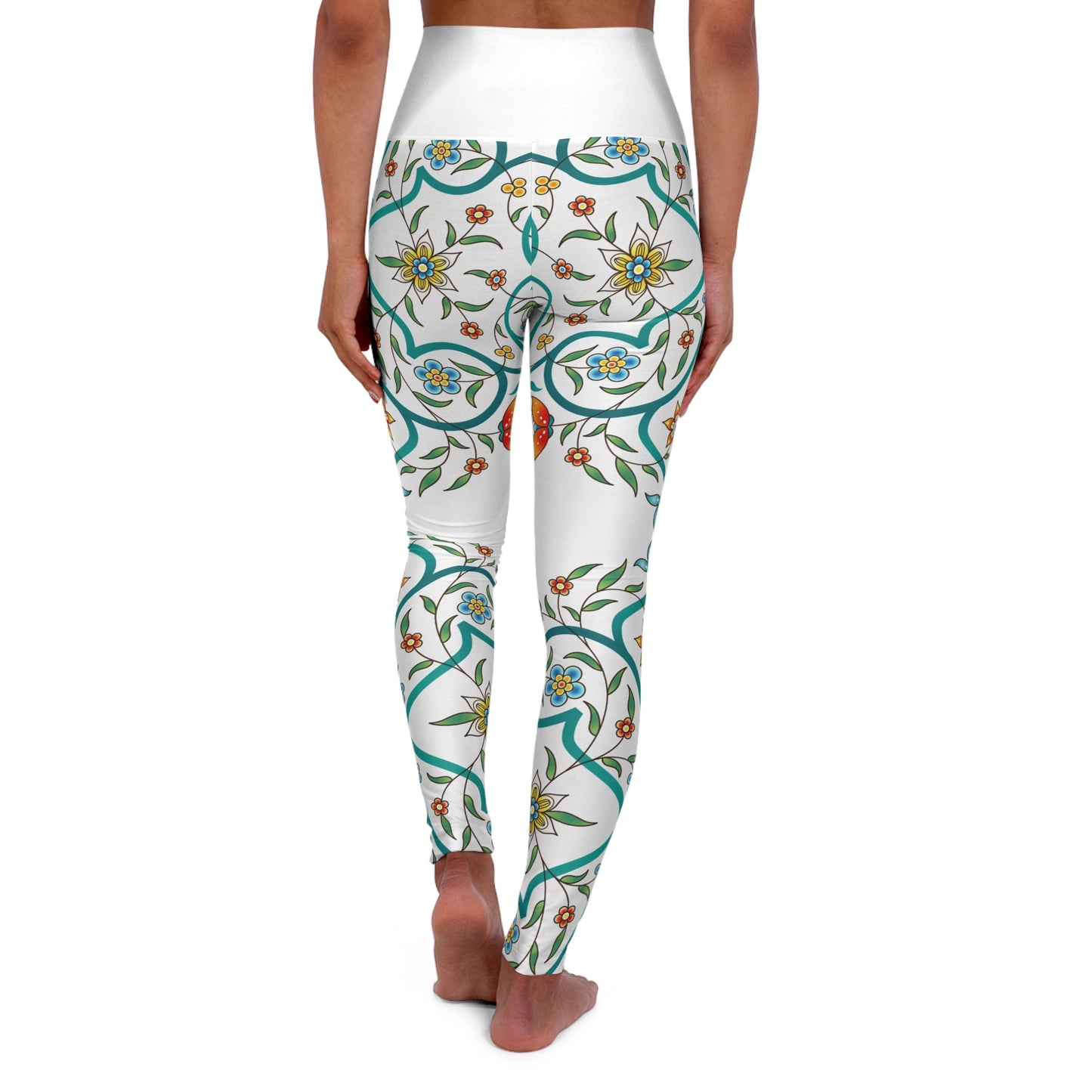 Persian Blue Flow Leggings