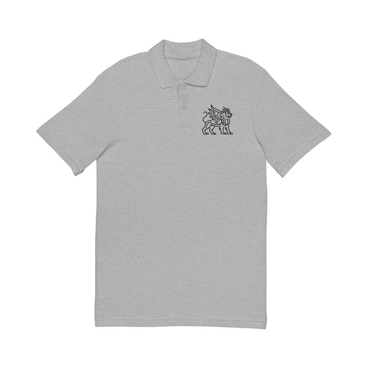 Lion of Persia Unisex Polo Shirt (Embroidered)