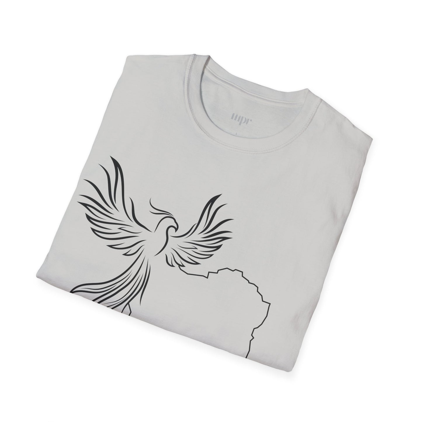 Iran Map and Simorgh Unisex T-Shirt