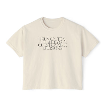 Chai & Tahdig Women's Boxy Tee