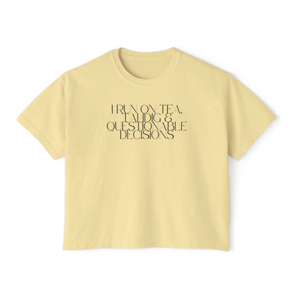 Chai & Tahdig Women's Boxy Tee