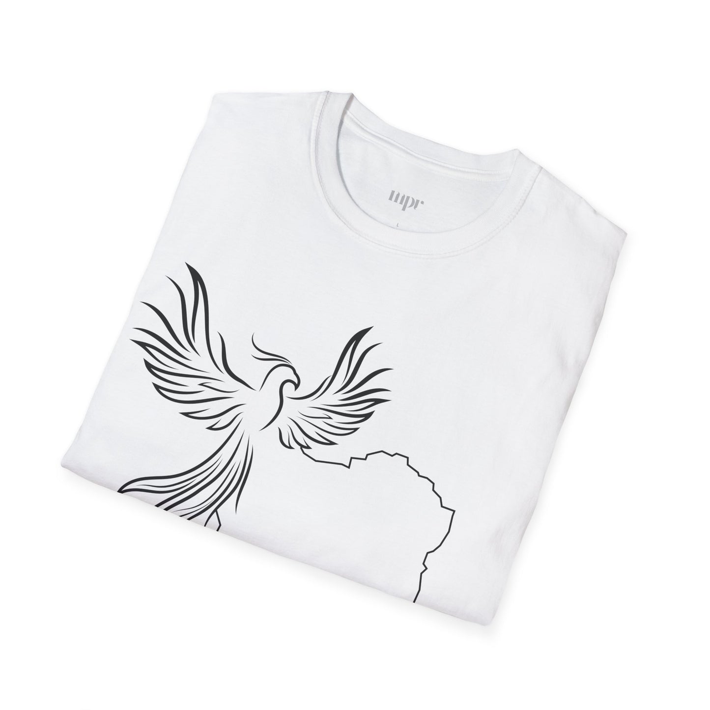 Iran Map and Simorgh Unisex T-Shirt