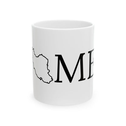 Where Home Is Ceramic Mug